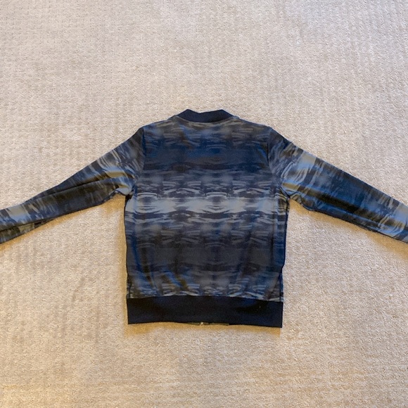 Athleta print bomber jacket - Picture 2 of 2